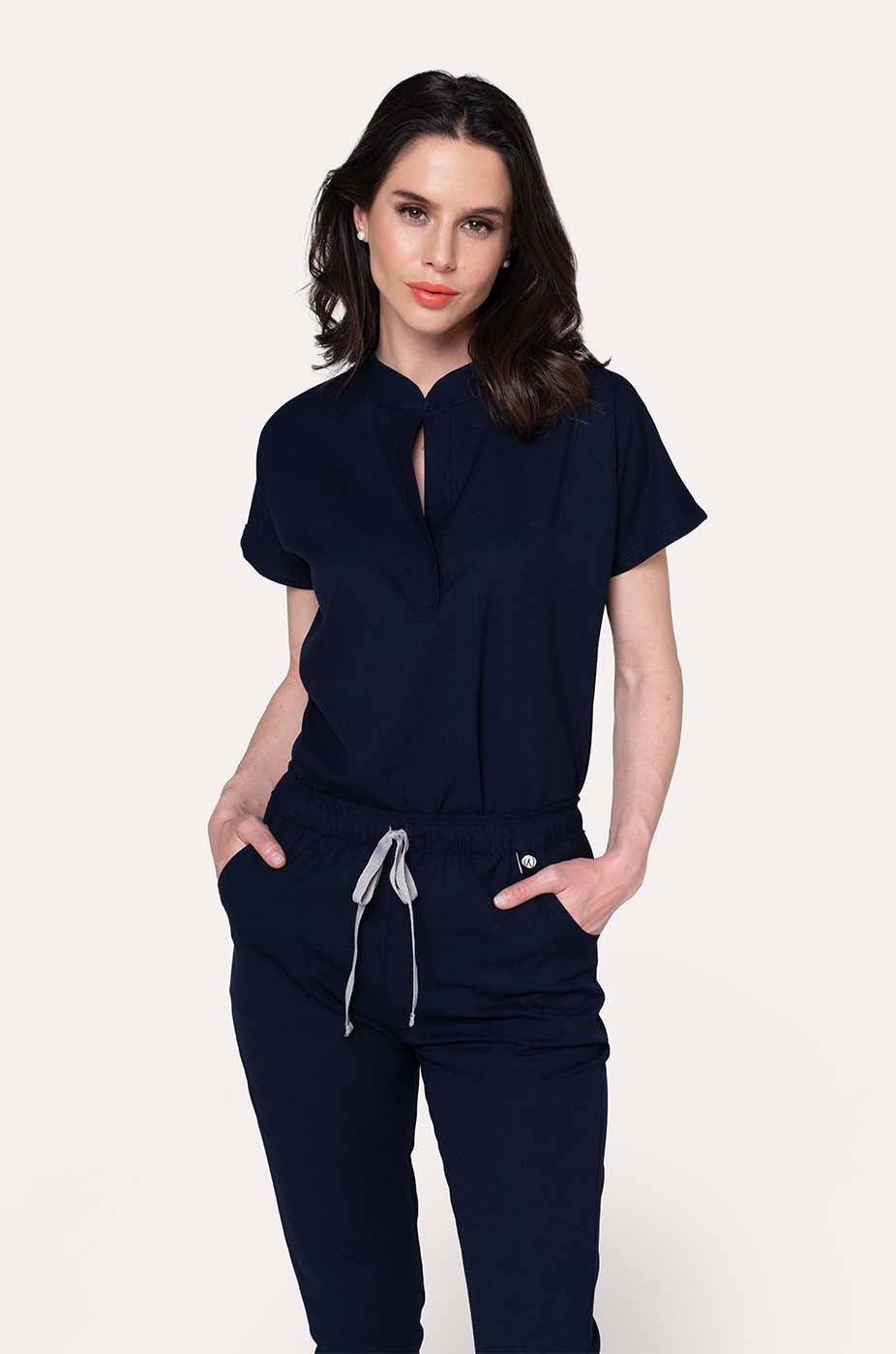 GLAM NAVY BLUE SCRUBS