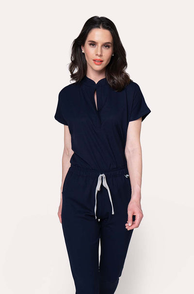 GLAM NAVY BLUE SCRUBS