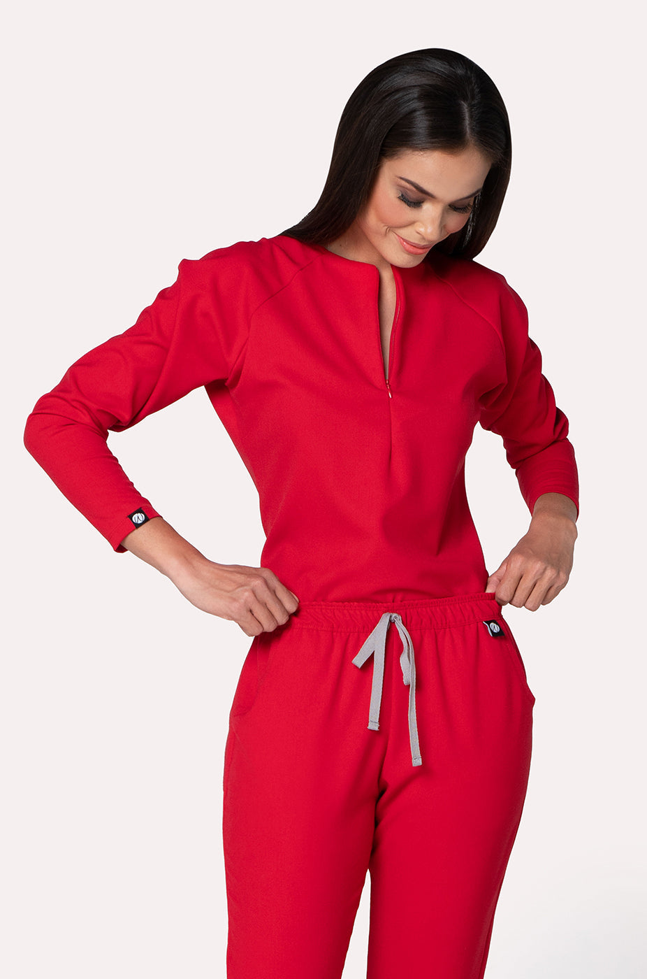 FALL RED SCRUBS