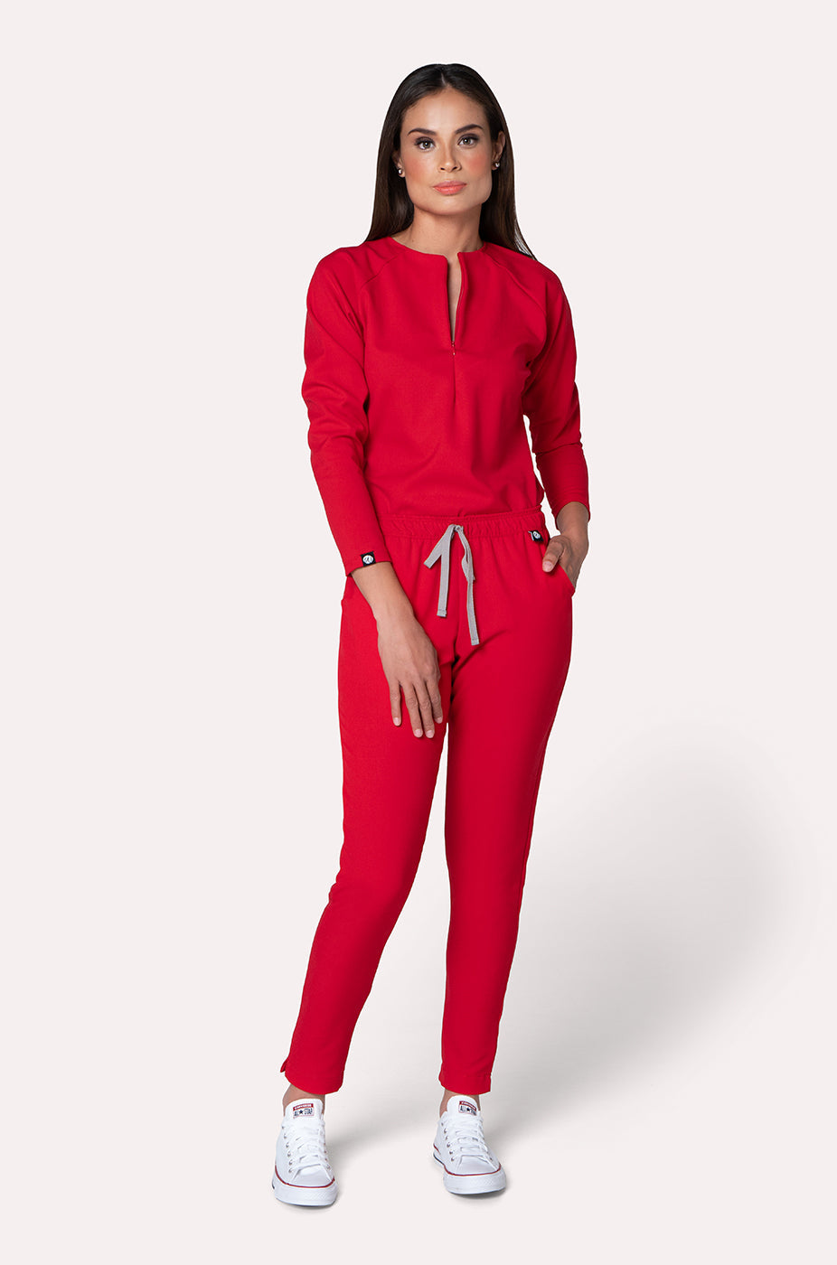 FALL RED SCRUBS