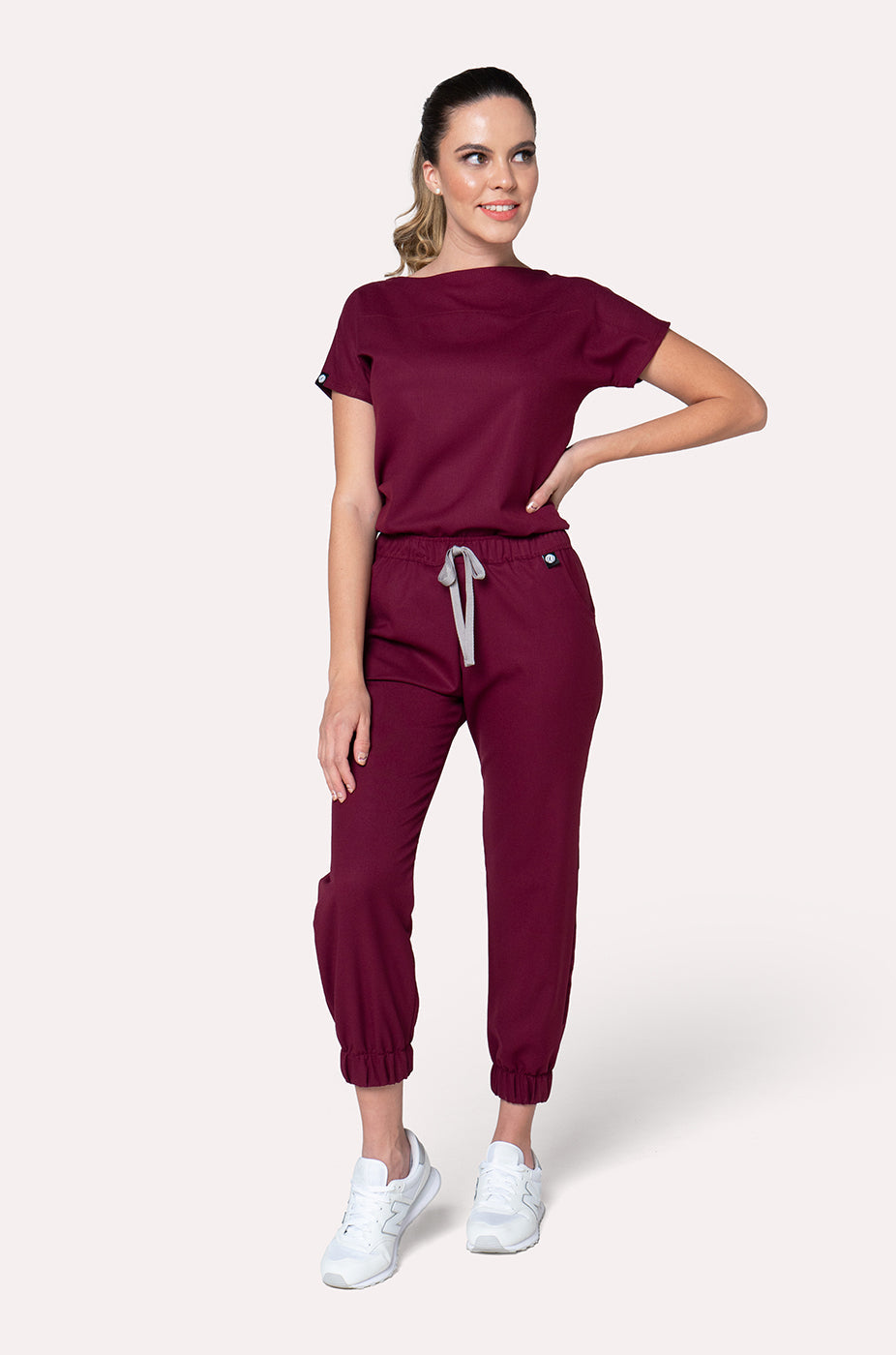 LIGERO BURGUNDY SCRUBS