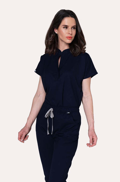 GLAM NAVY BLUE SCRUBS