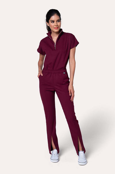 VICTORY BURGUNDY SCRUBS