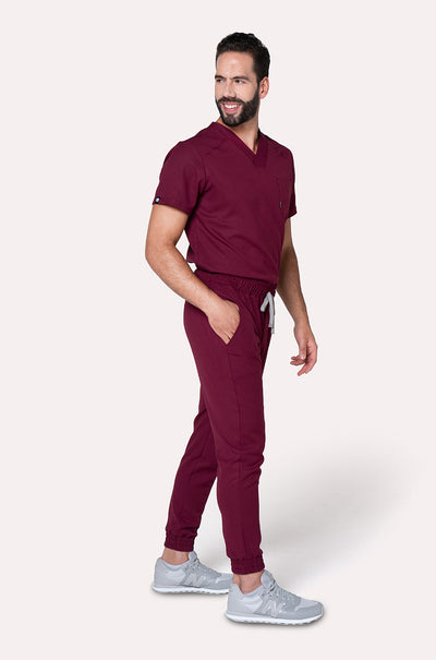 FRESH BURGUNDY SCRUBS