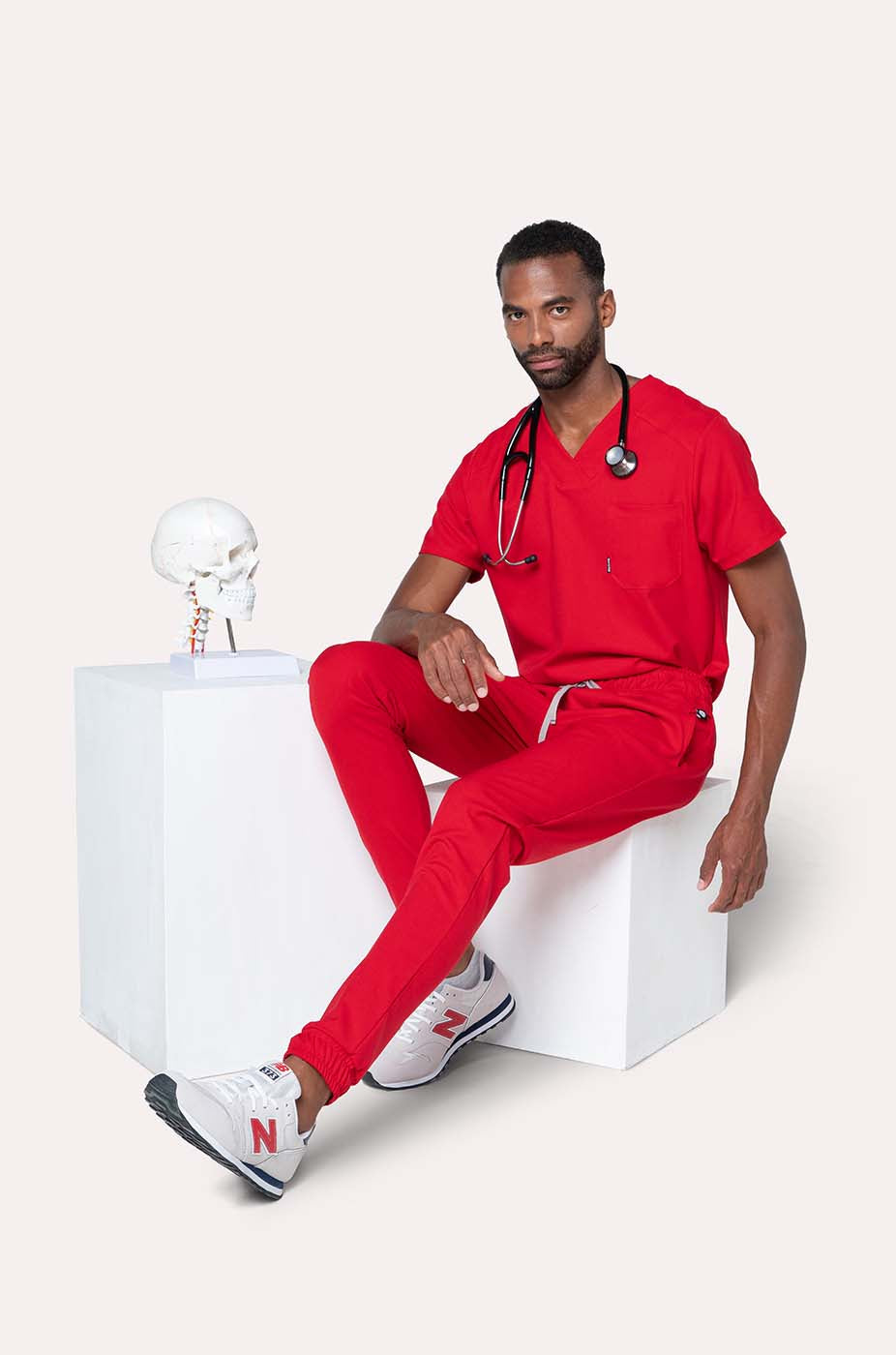 FRESH RED SCRUBS