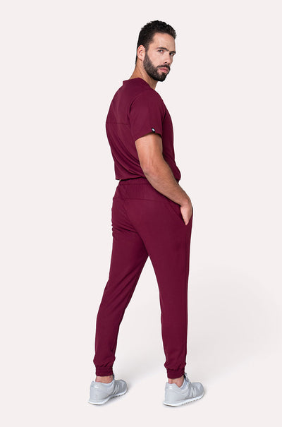 FRESH BURGUNDY SCRUBS