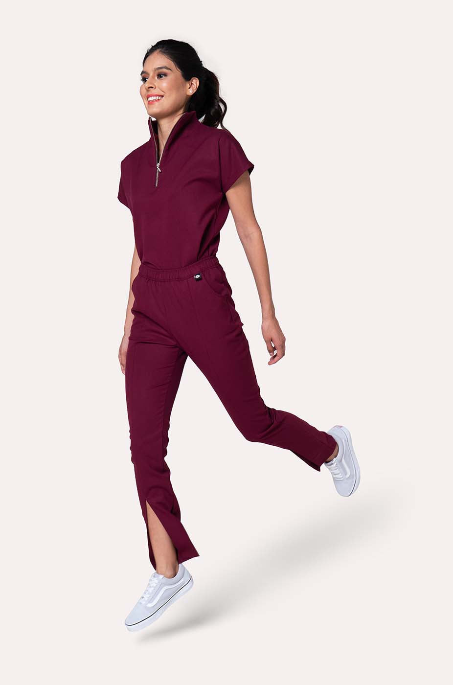 VICTORY BURGUNDY SCRUBS