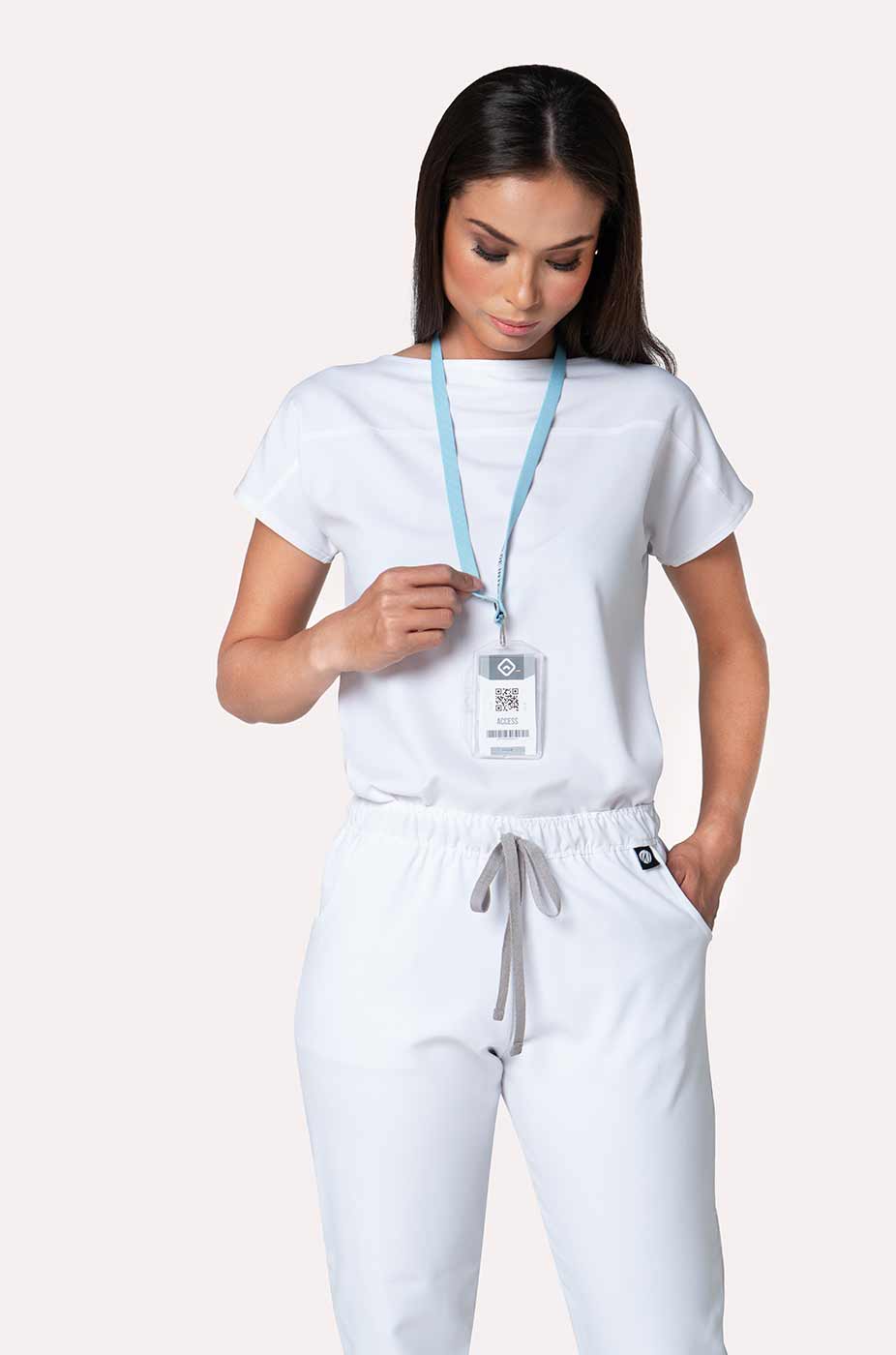 LIGERO WHITE SCRUBS