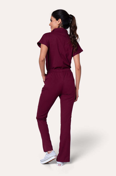 VICTORY BURGUNDY SCRUBS