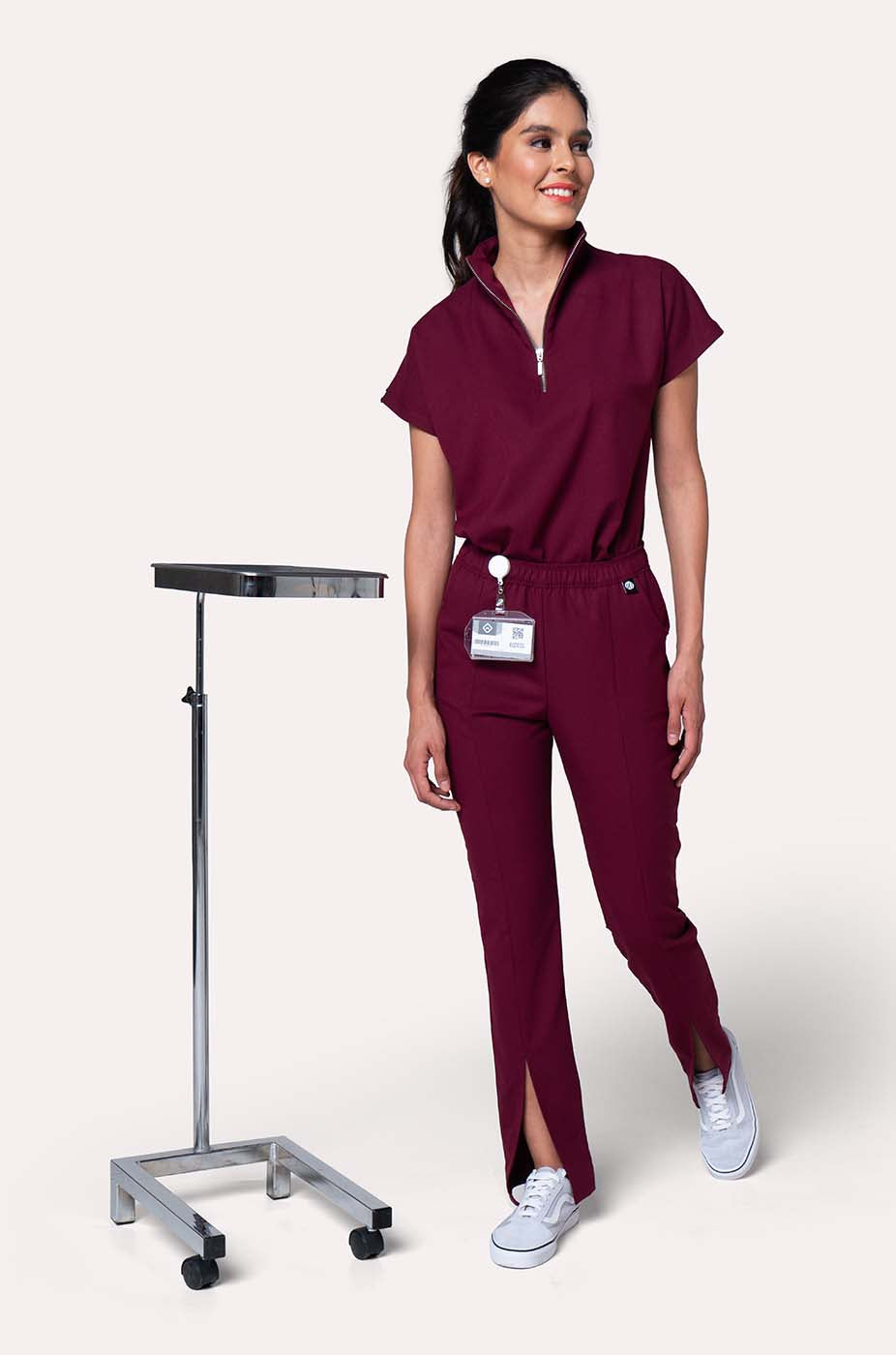 VICTORY BURGUNDY SCRUBS