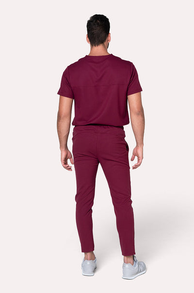 FRESH BURGUNDY SCRUBS