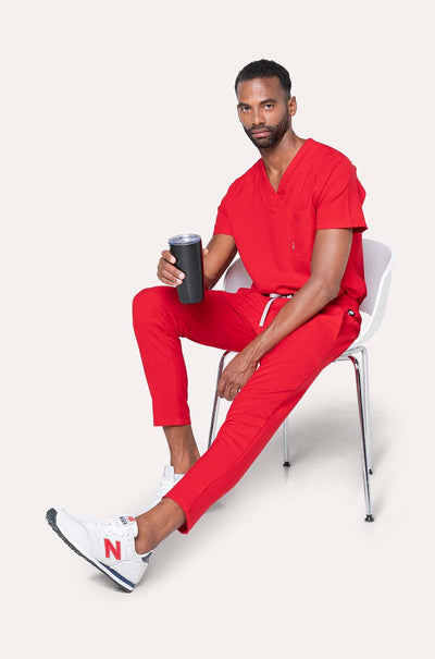 FRESH RED SCRUBS