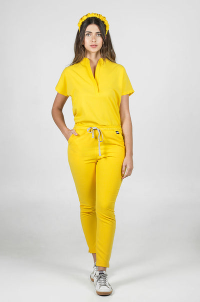 GLAM YELLOW SCRUBS